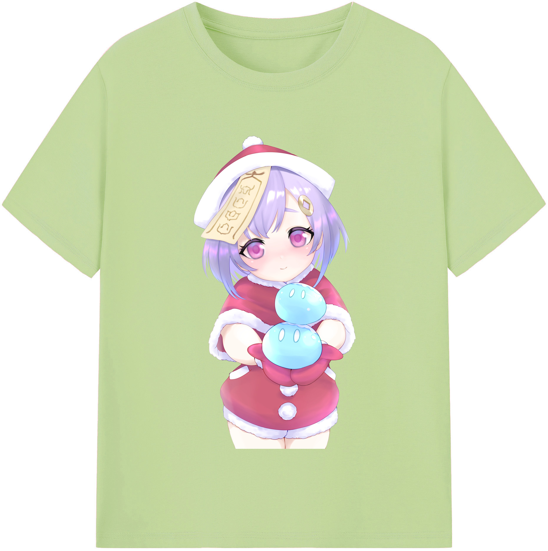 げんし神 七七 なな  genshin Nana 綿100％半袖Tシャツ（フロントプリント）